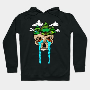 Nature skull Hoodie